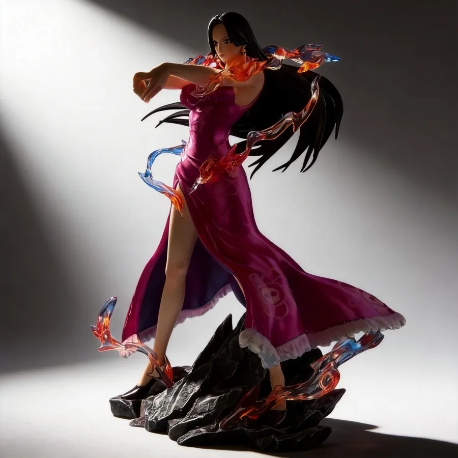 

One Piece Boa Hancock Figure Collectible 24cm Anime Decoration Desktop Ornament Gift for Fans Collection