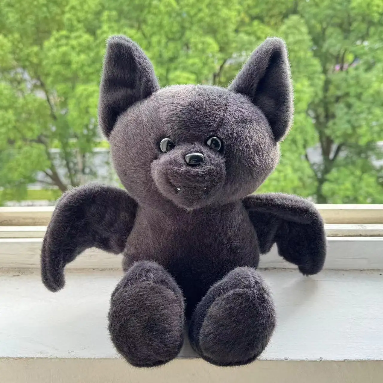 Ours en peluche chauve-souris Posable, jouet doux, animaux de compagnie mignons, poupée, cadeaux d'anniversaire, d'halloween et de noël, nouvelle collection 2025
