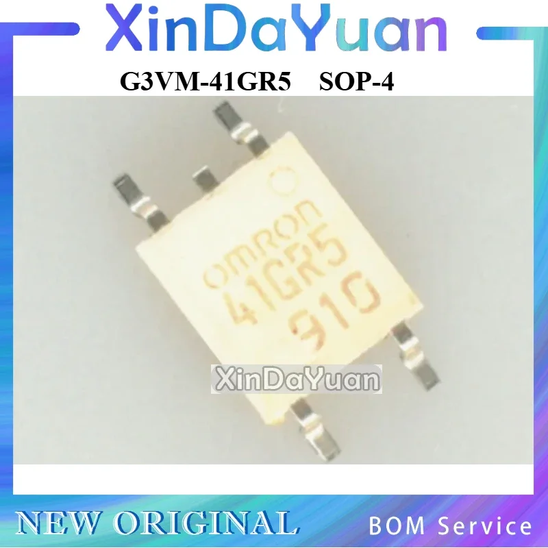 

5 pcs G3VM-41GR5 -41GR5 SOP-4 Solid State Photocoupled Relays