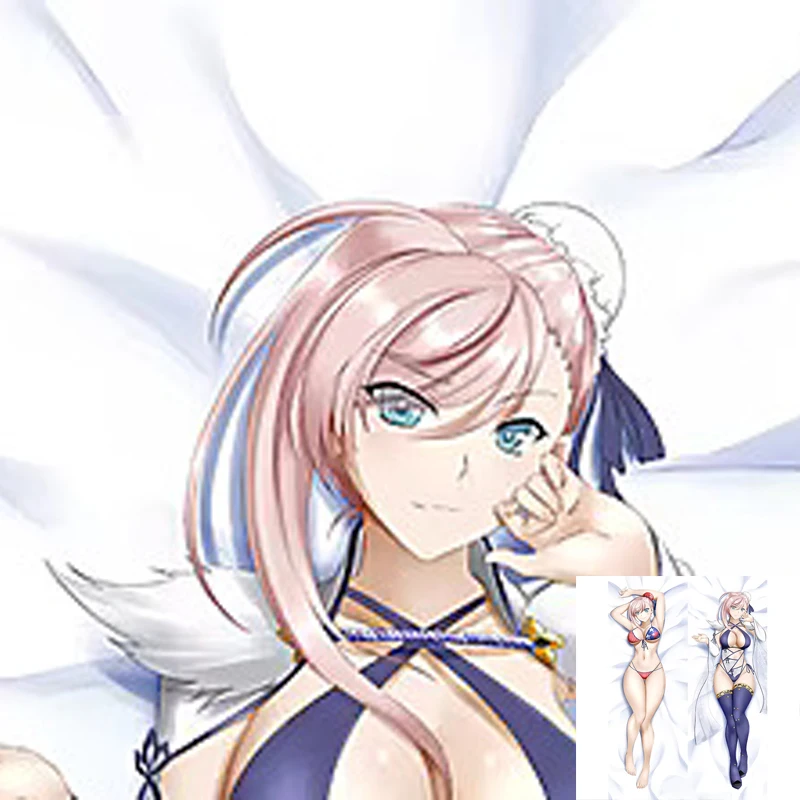 

Anime Pillow Cover Dakimakura Miyamoto Musashi 2 Side Printed Hugging Body Pillowcase Cushion Cover Bedding