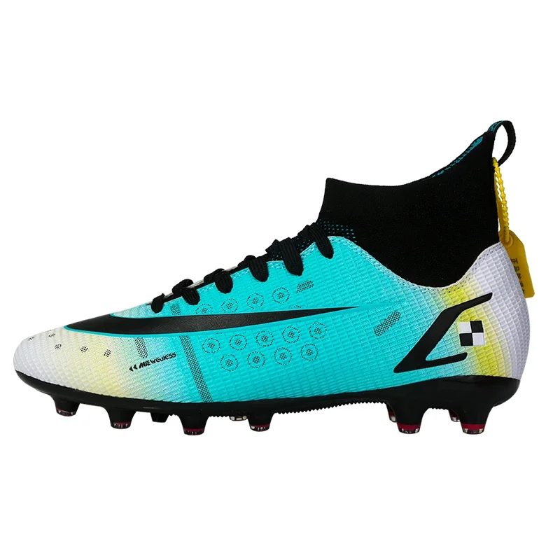 

Men Soccer Cleats Professional TF/FG Football Boots Cushioning Anti-slip Soccer Shoes Unisex Youth Grass Training Sports Shoes