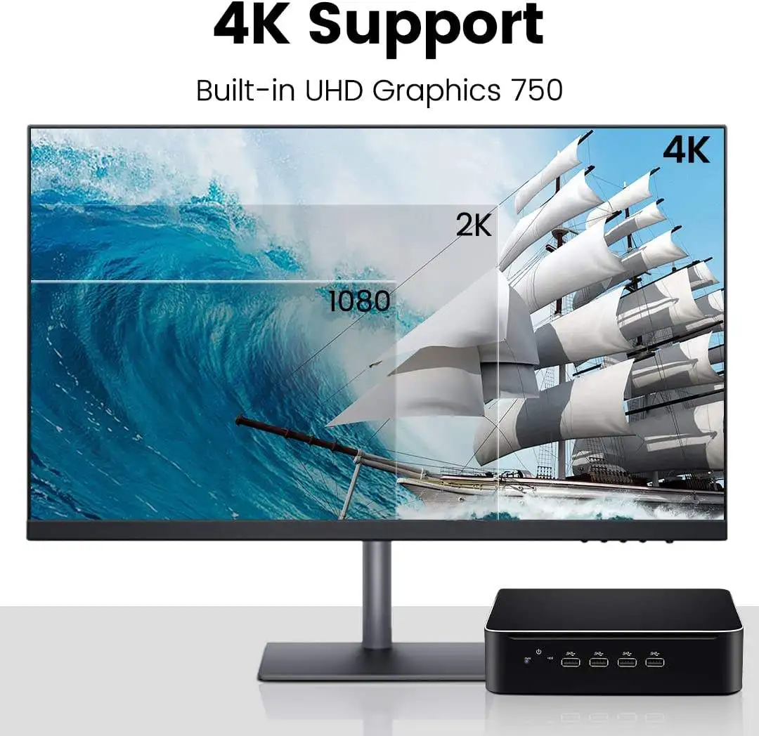 Core i9-9880H Mini Host Mini Office Desktop Assembly Computer Gaming Esports Mini Host Palm PC Mini PC