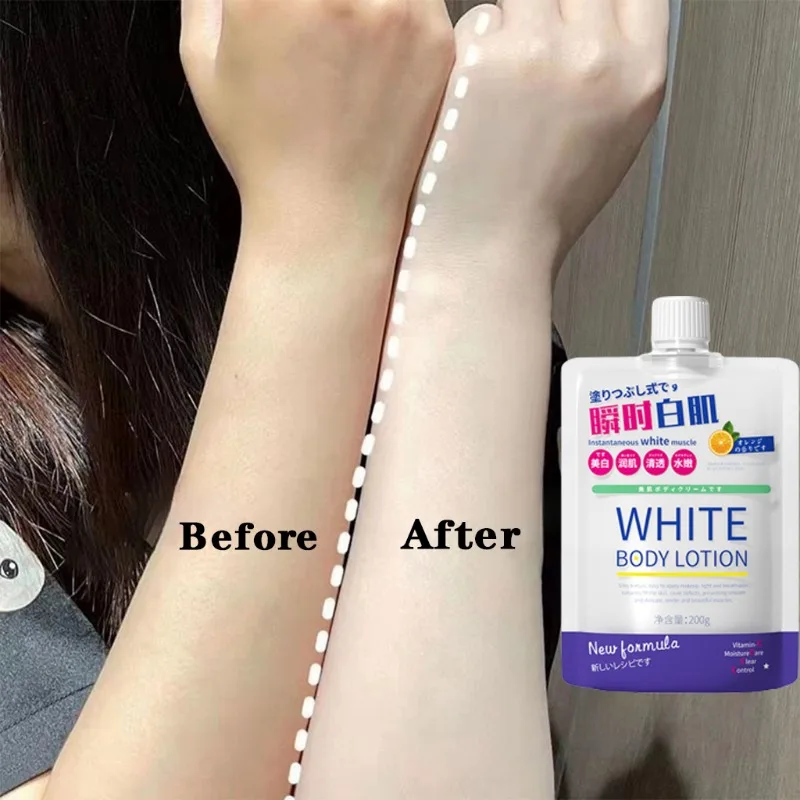 Niacinamide Whitening Body Lotion Instant Permanent Whitening Remove Melanin Reduces Dullness Removes Chicken Skin Moisturizing