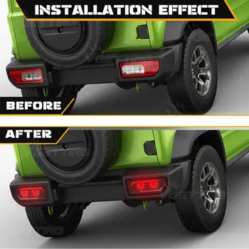 LED zadní světlo do auta pro Suzuki Jimny 2019 2020 2021 2022 2023 zadní brzdové zpátečkové světlo pro denní svícení a směrové světlo příslušenství 12V 10 nejlepší prodej zadní světlo Suzuki Alto - №7