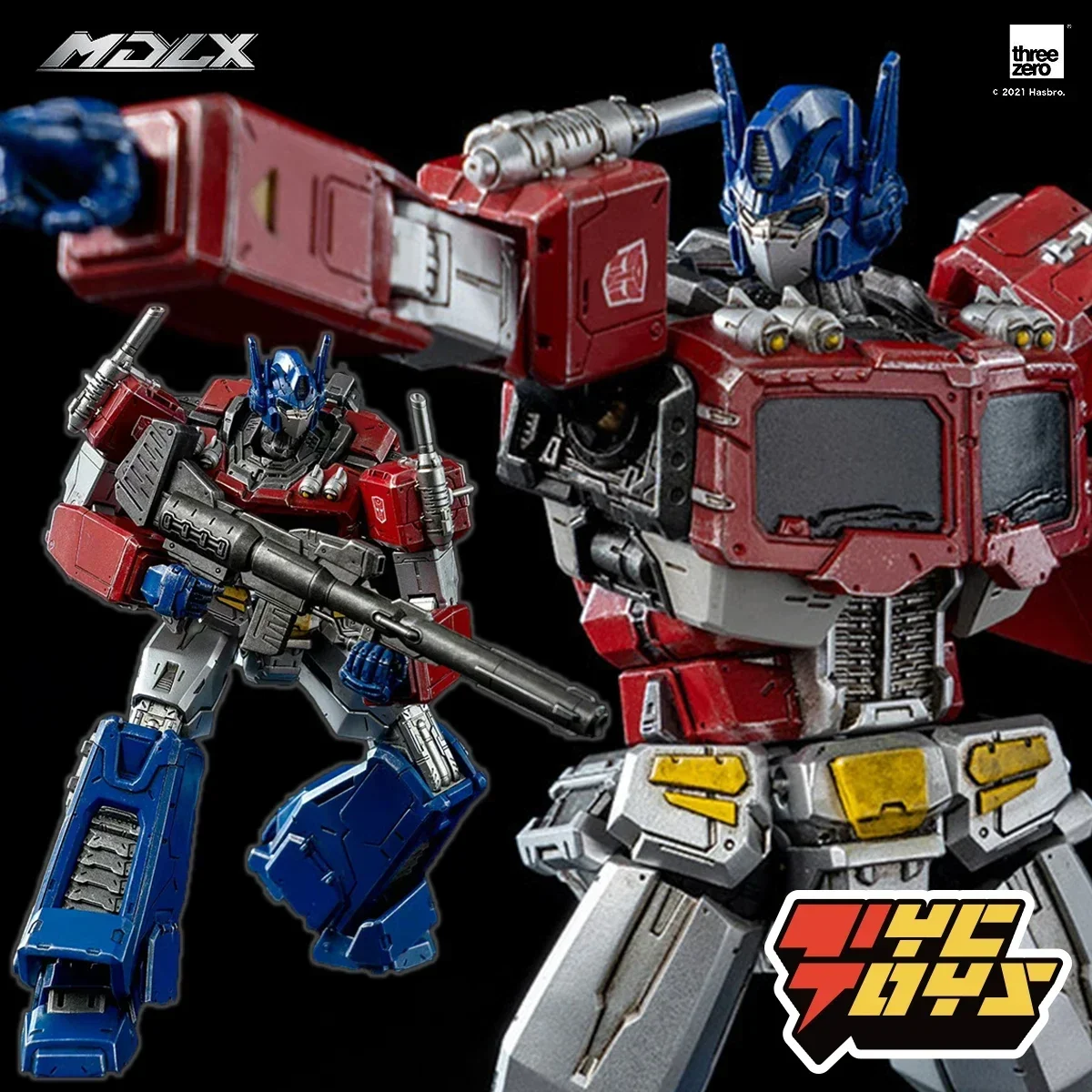 In Stock Threezero 3A Transformation MDLX G1 MDLX Optimus Prime 48 Points Of Articulation 17.8cm Action Figure Toy Collection