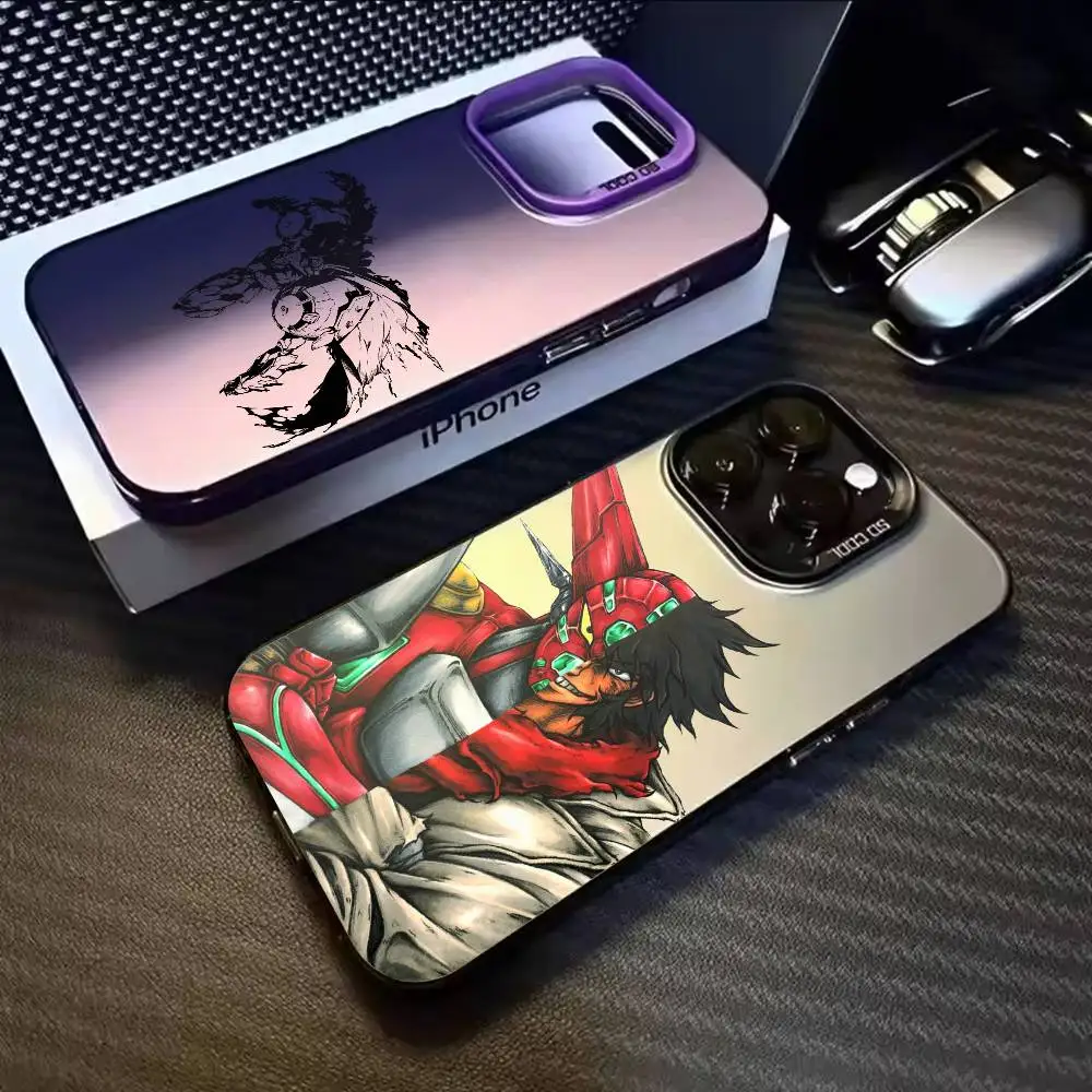 

Ryoma Nagare Getter Robo Phone Case For iPhone 17,16,15,14,13,12,11,Mini,Pro,E,MAX White Candy Matte Cover