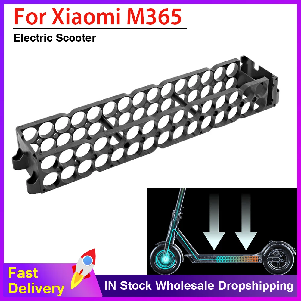 Plastic 18650 Battery Holder Bracket for Xiaomi M365 Electric Scooter Anti-Vibration Mount Lithium Batterie Support Stand Holder