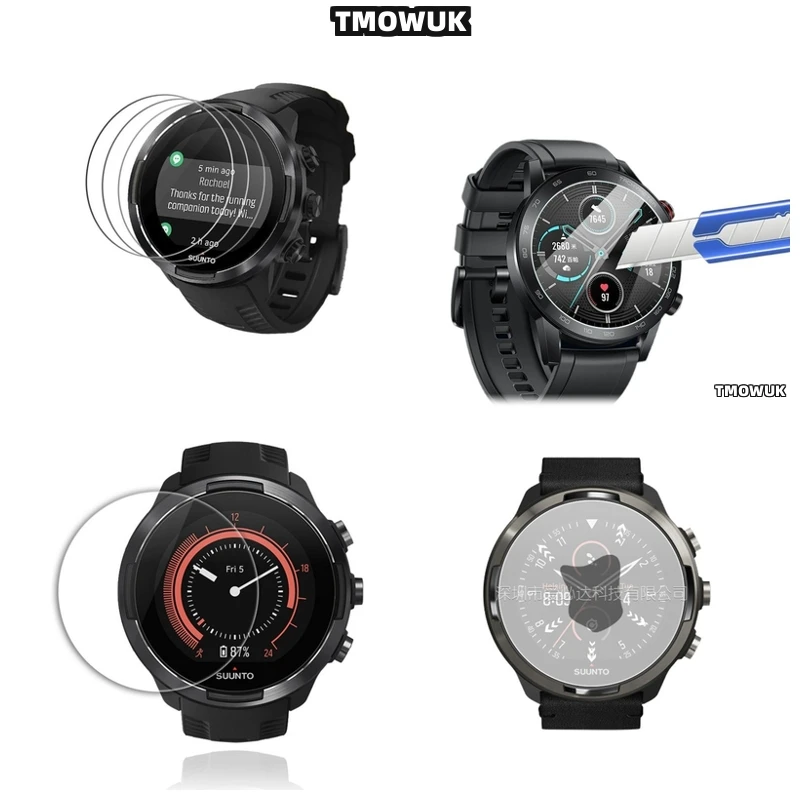 

For Suunto 5 7 9 Peak Pro Race S 45mm 49mm OCEAN Traverse AlphaTempered Glass9H AntiScratchHD Smart Watch Screen Pro