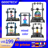 Geeetech A30T A20M A10T A10M Mizar M Large 3d printer multi color Dual z axis TMC2208 Driver, Quick Assembly 3d printer DIY kit