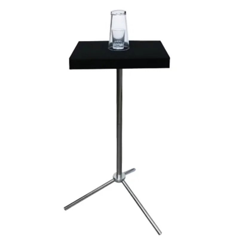 Moedas e anéis na mesa de vidro controle remoto palco truque mágico adereços ilusões mágico profissional magia