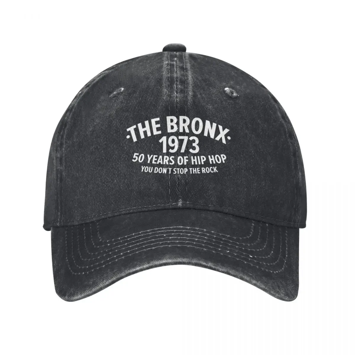 

New York Bronx 1973 - Bronx Hip Hop - 50 Years of Hip Hop Baseball Cap Military Cap Man Snap Back Hat Sports Cap For Girls Men's