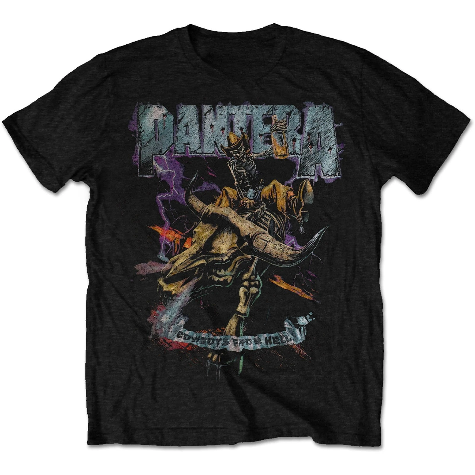 Pantera Graphic Cotton T-shirt Unisex Summer Short Sleeve Fashion Brand Tee Luxury Casual Vintage Tees view 6