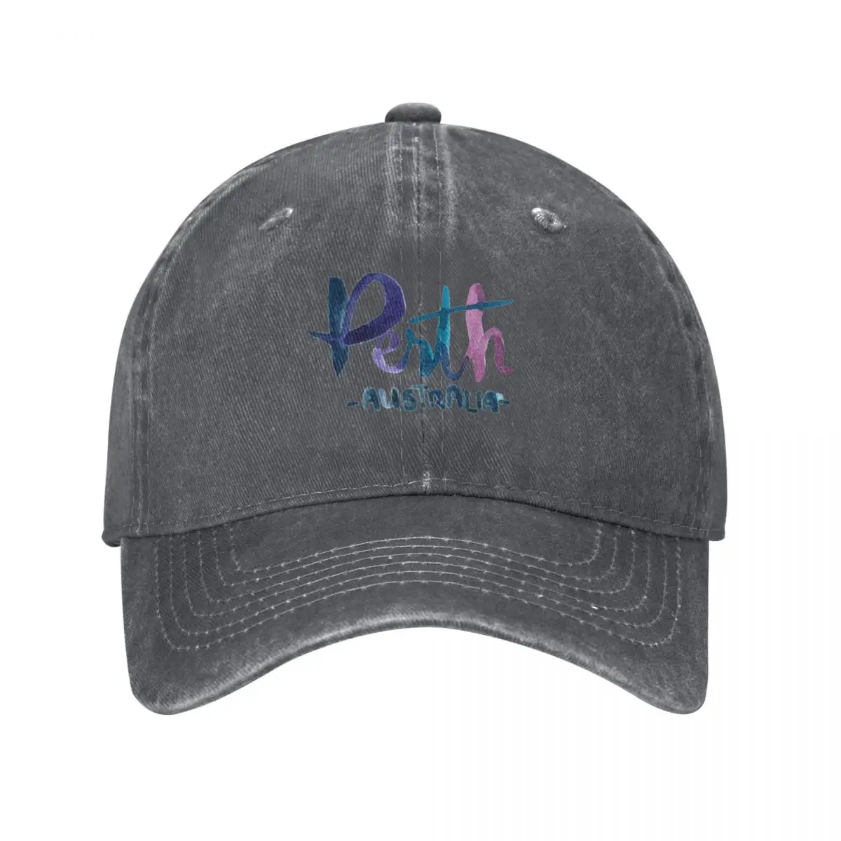 Perth Australia, watercolour Baseball Cap beach hat Anime Hat hard hat Sun Hats For Women Men's