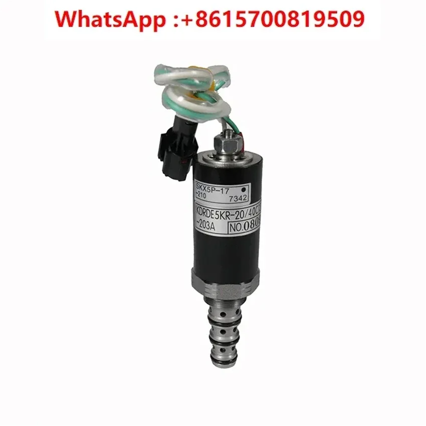 SKX5P-17-210 Excavator Solenoid Valve KDRDE5KR-20/40C13-203A