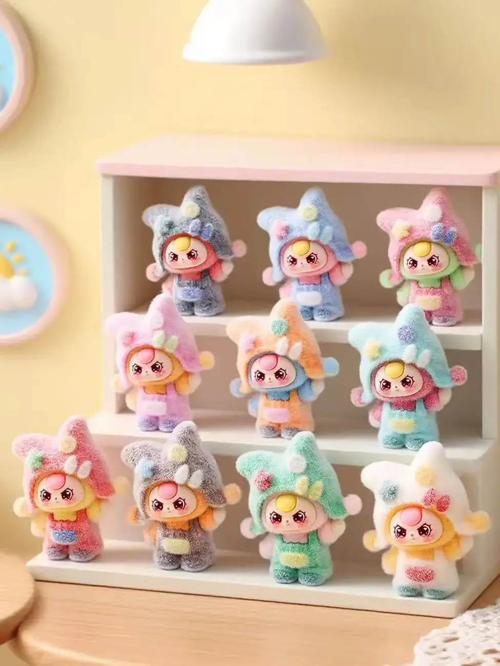 

Красочные детские милые игрушечные фигурки Dopaamine, украшение для рабочего стола, сделай сам, матч, игра, слепая сумка, мягкие плюшевые коллекционные предметы