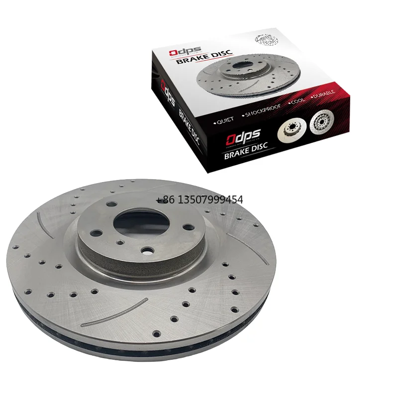 

31375-20 Rear Drilled Slotted Ventilated Brake Disc 278mm Ceramic Formula Passenger Car Quiet Durable and No Dust