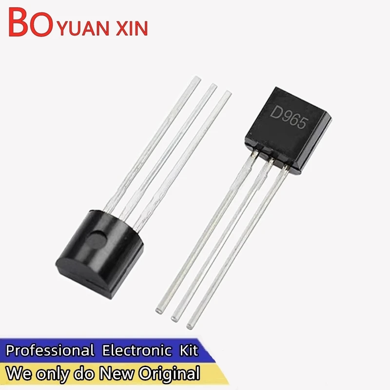 BYX KEJI 50pcs 2SD965 TO-92 2SD965A SOT-89 D965A D965 NPN Transistor Triode In Store