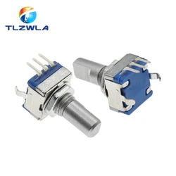5PCS EC11 Audio Encoder / 360 Degree 15MM Rotary Encoder Tripod 20 Pulse With no Switch E11
