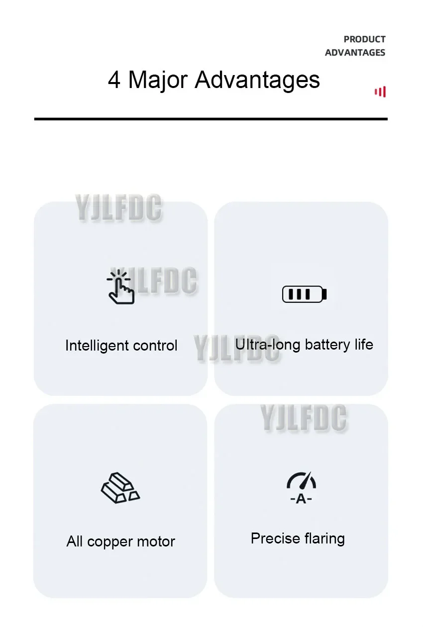 ST-E900A Automatische Lithium-Batterie Elektrische Power Kupfer Rohr Flare Werkzeug Klimaanlage Kühlschrank Cordless Auto Flare – Detail 4