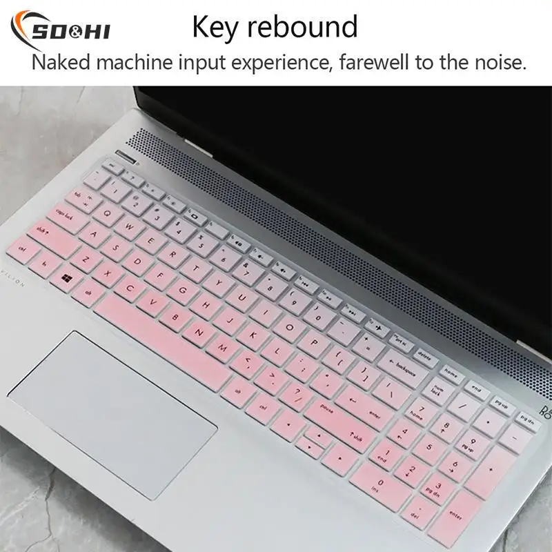 15,6 Zoll Silikon Laptop Notebook Tastatur abdeckung Schutz folie für HP Pavillon g8 g7 g6 g7 g7 g6 g6 g6 g7