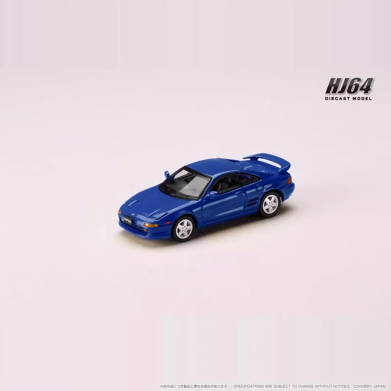 هواية اليابان 1:64 مقياس تويوتا MR2 SW20 GT-S JDM سيارة رياضية لعبة مجسمة تحصيل هدية الكريسماس الكلاسيكية اليابانية موالف سيارة