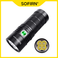 Sofirn Powerful SP36 Pro 8000lm  LED Flashlight  4*SST40 USB C Rechargeable 18650 Torch