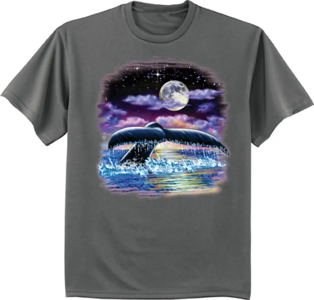 Whale Tale T shirt Mens