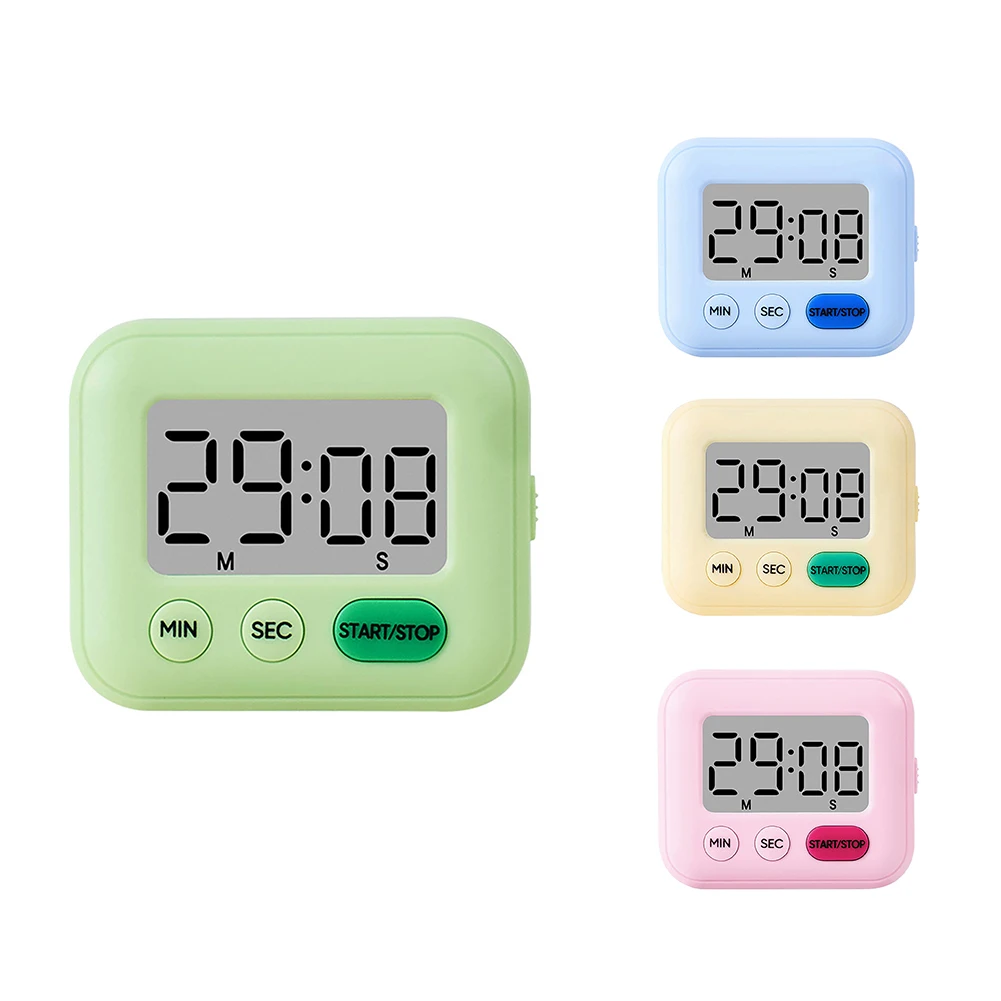 

Digital LCD Timer With Magnetic Back 99 Minutes And 59 Seconds Timers Countdown Alarm Productivity Timer For Bar Kitchen