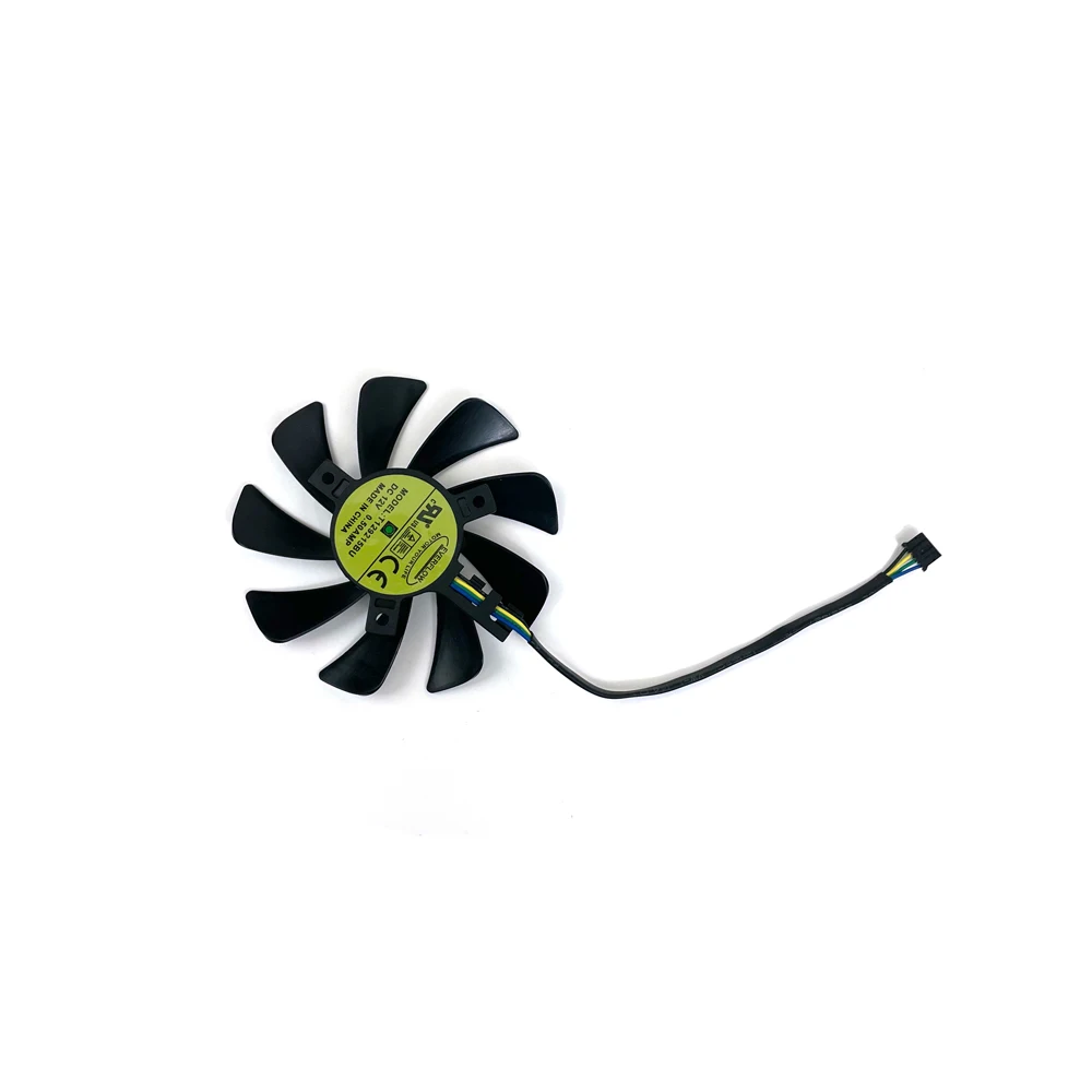 DIY 85MM T129215S/BU 4Pin Cooling Fan Replace For ASUS GTX 460 560 GTX 960 Mini RX570 HD 6790 6870 Graphics Card Cooler Fans