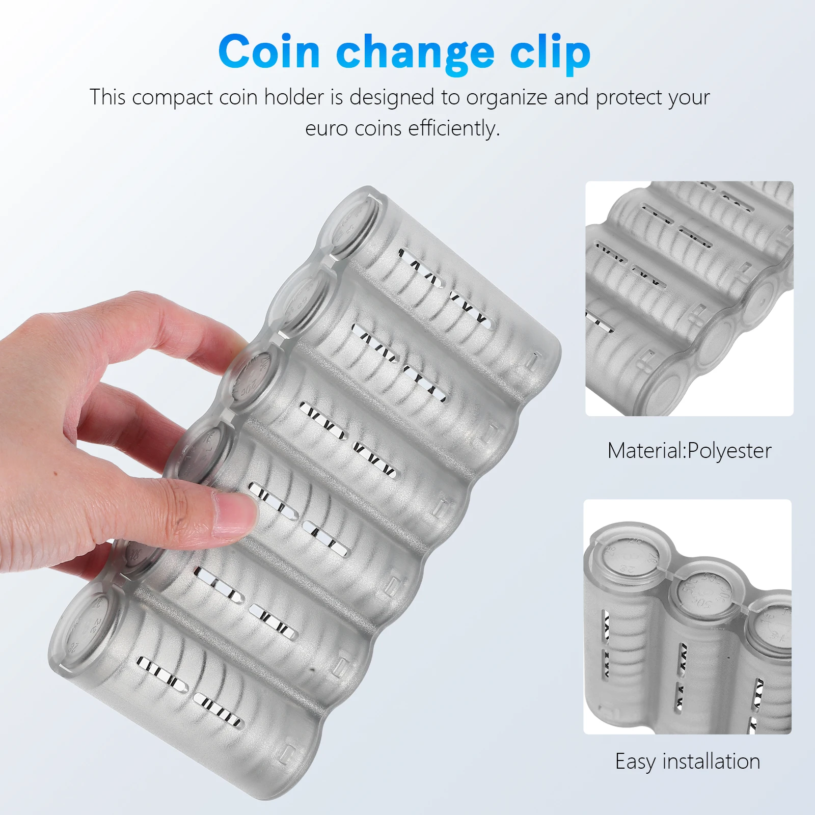 6-Slot Holder Portable Plastic Dispenser for Travel Daily Use Lightweight Compact Organizer Storage Box