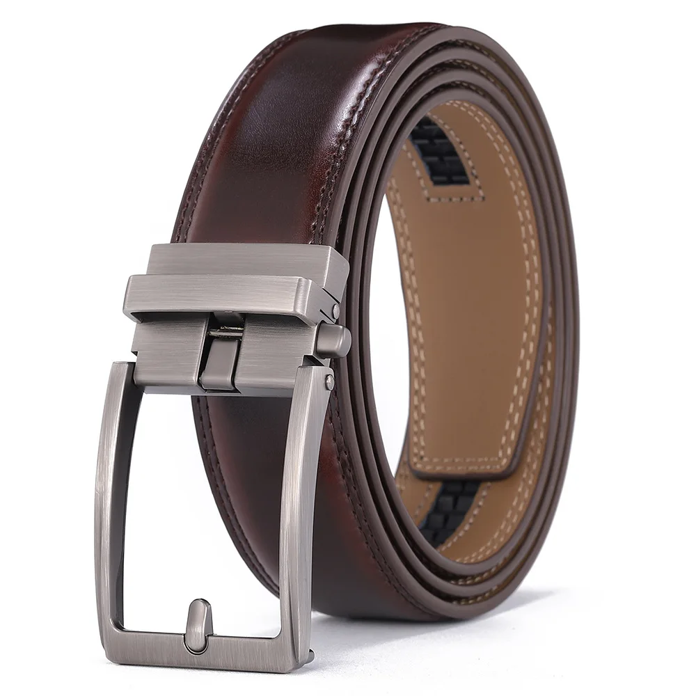 

Fashion Belts for Men Luxury Brand Designer Automatic Buckle Genuine Leather Men's Jeans High Quality Waist Male Strap