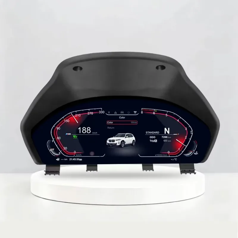 Automotive Instrument Panel for 3 Series F30 F31 2013-2019 Digital Dashboard LCD Cluster Speedometer Keep Original Car Info