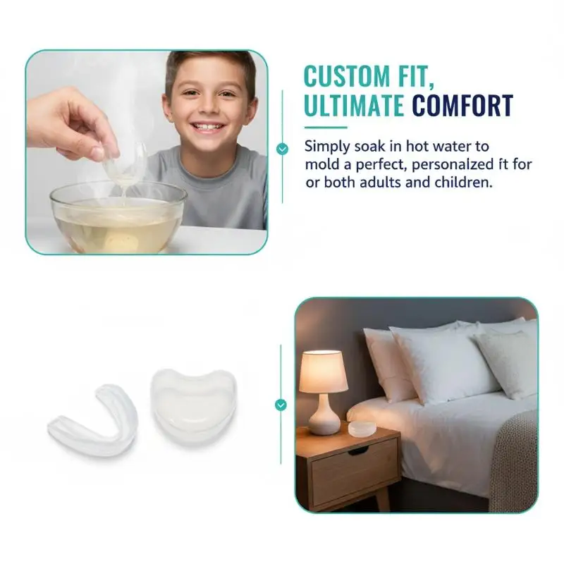 1Pc Adult Children Mouthguard Tooth Brace Protection Sports Mouth Guard For Basketball Boxing Rugby Karate EVA Teeth Protector