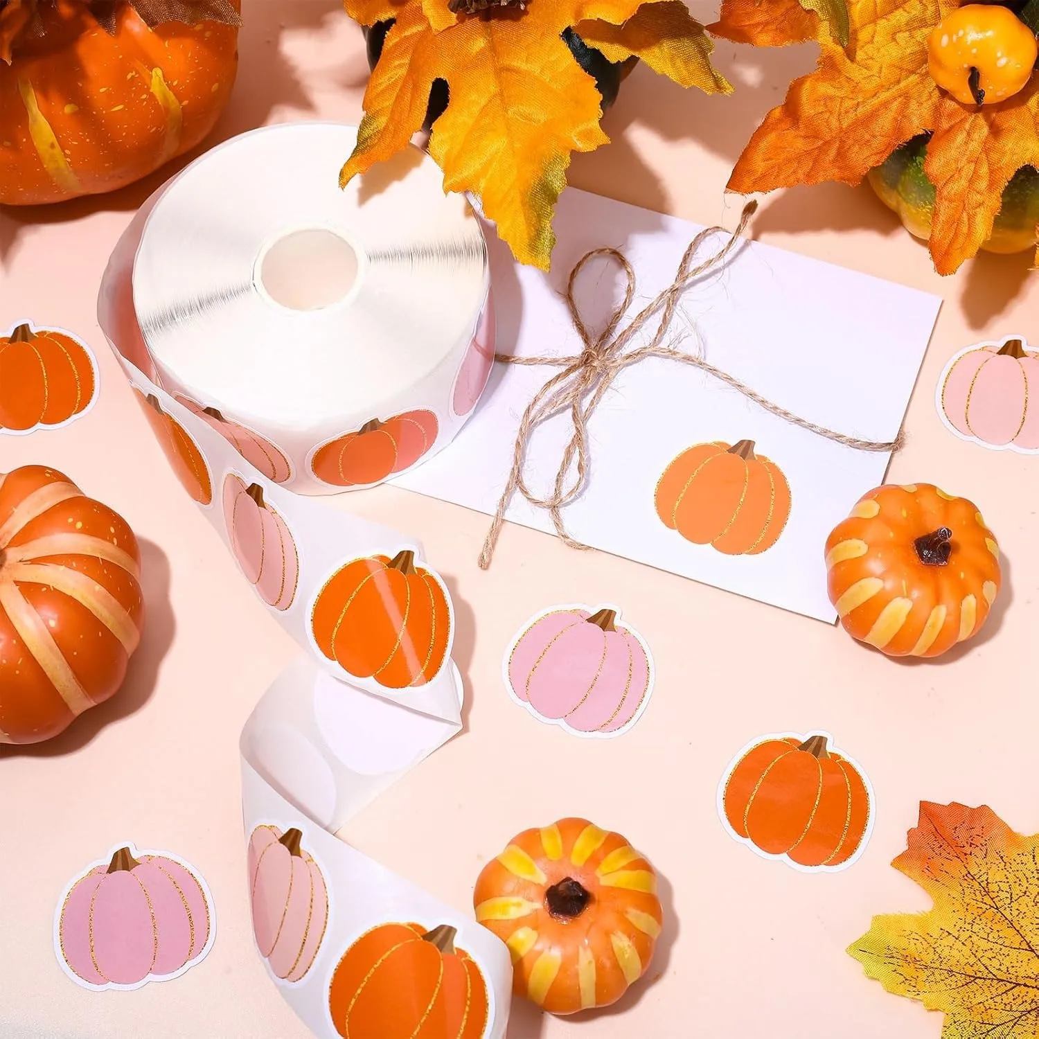 100-500pcs Halloween Stickers Pumpkin Handmade Labels Halloween Gift Decor Stickers Stationery stickers
