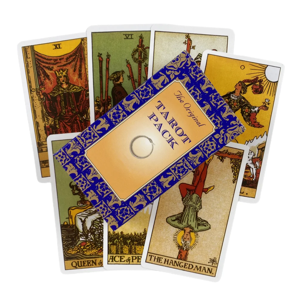 New Sketch Rider Tarot Cards Divination Deck English Versions Edition Oracle Board Playing Game For Party