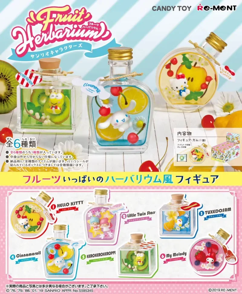 Butelka perfum Hello Kitty Sanrio cukierkowa zabawka Kawaii figurka Anime urocza figurka moja melodia Cinnamoroll kolekcja miniatur