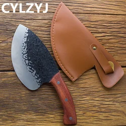 Fish Boning Knife Professional Tool Cooking  Kitchen Knife Seafood Market Aquatic Slaughter Fishing Butcher Knife Meat Cleaver