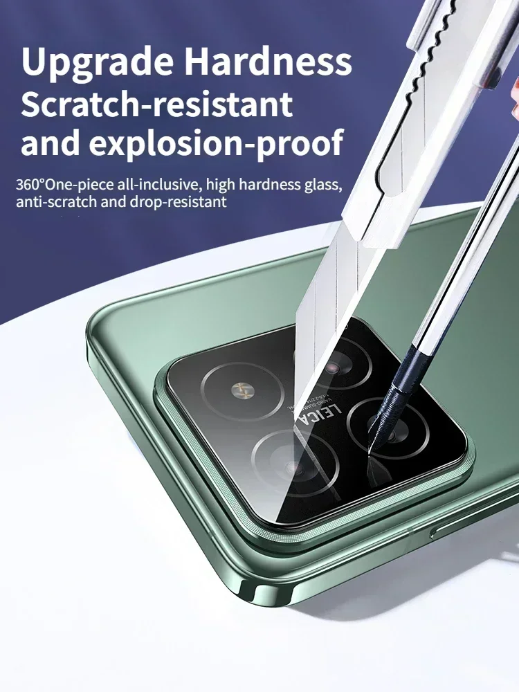 Smart devil linsen glas für xiaomi mi 14 pro 14 kameras chutz kratz fester, verschleiß fester diamant linsen films chutz für mi 14