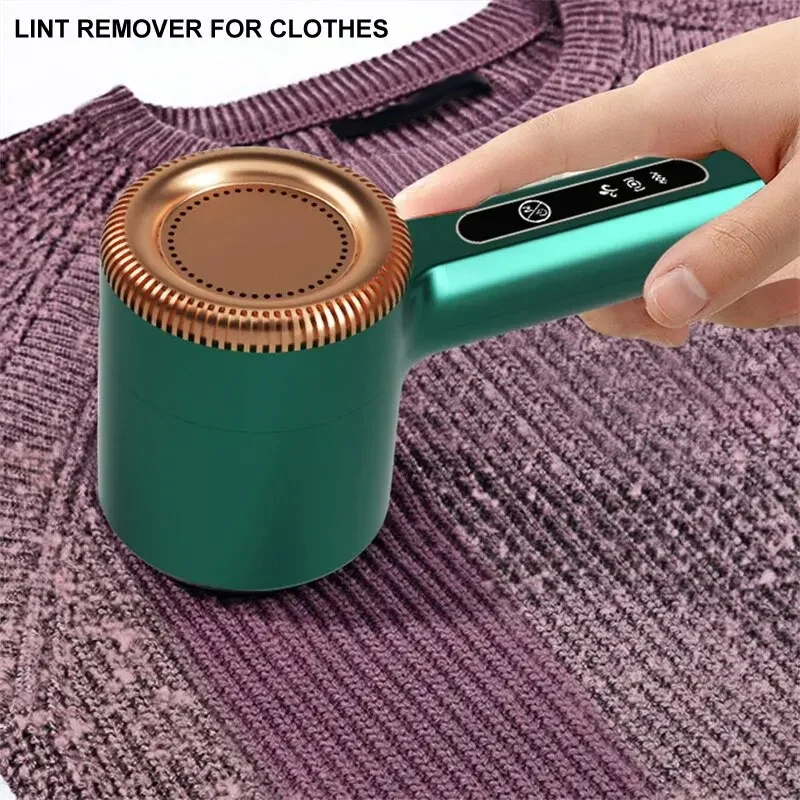 Portable Lint Remover for Clothes Usb Rechargeable Electric Hair Ball Trimmer Fuzz for Sweater Clothes Cardigan Serve Remover