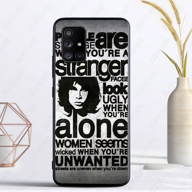 The doors JIM MORRISON Phone Cover For samsung Galaxy A53 A52S A11 A14 A13 A21S A23 A24 A32 A33 A34 A40 A50 A51 A71 A73 5G cases