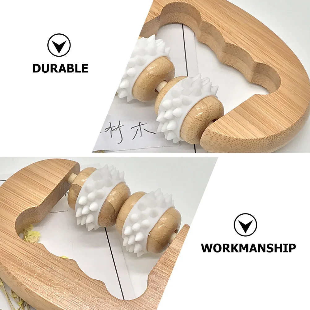 

1Pcs Comfortable Grip Manual Massager Multipurpose Body Massage Tool for Deep Tissue and Stress Relief Manual Body Massager