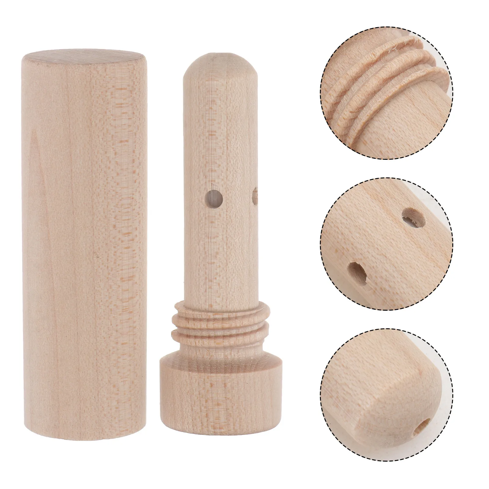 Natural Wood Nasal Inhaler Stick – Reusable Aromatic Essential Oil Scent Tube, Eco-Friendly Fragrance Inhaler