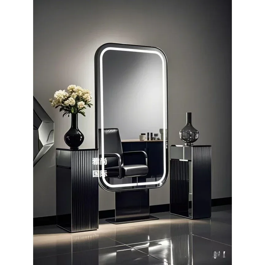 

hair salon special simple hair cutting mirror hair salon new high-end floor mirror