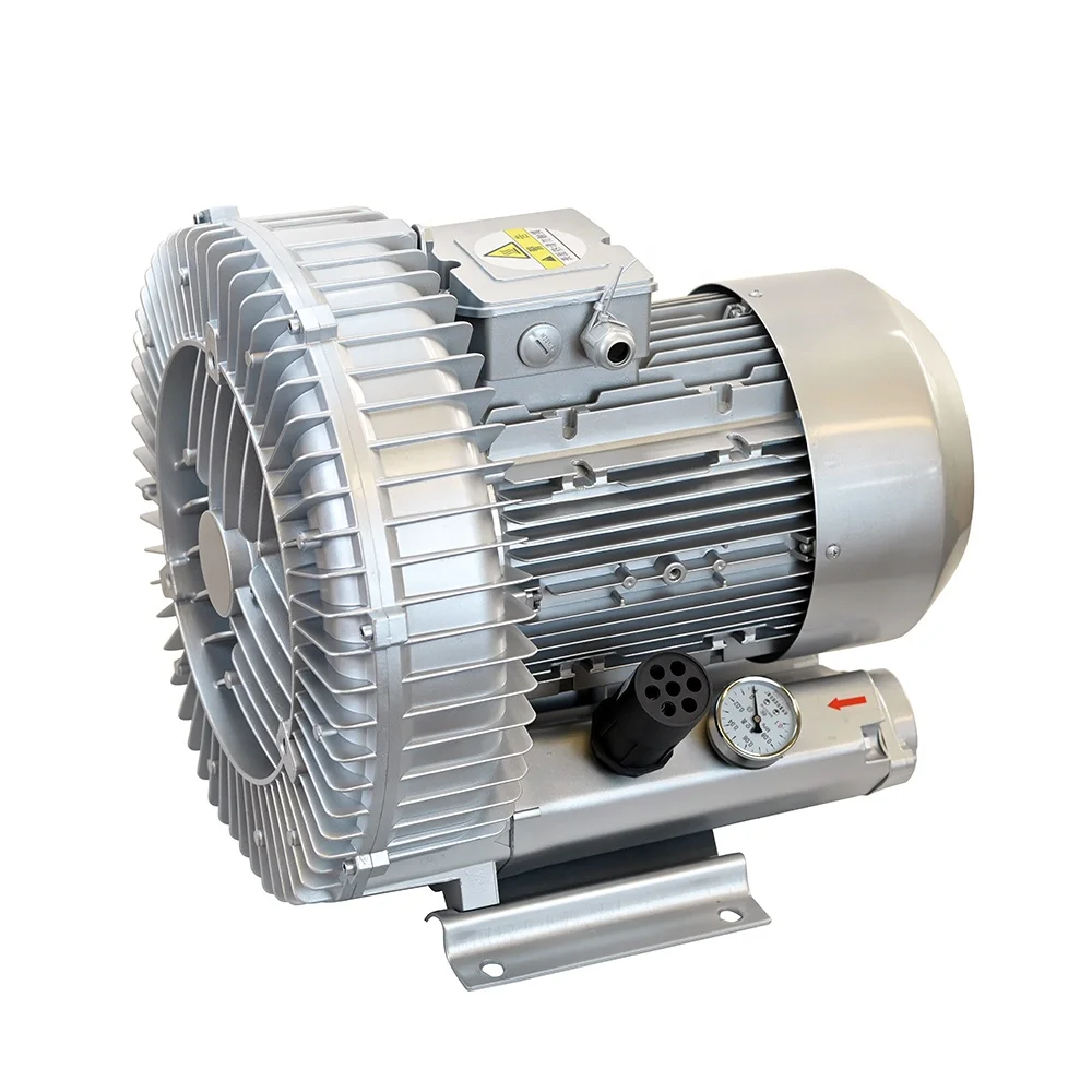 

IP55 2.2KW Industrial 220V/380V Vortex Air Ring Blower Usd for Sewage Treatment