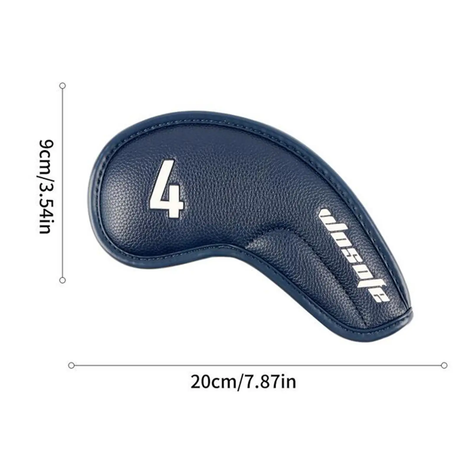 9x Golf Iron Covers Set Wedge Cover 4,5,6,7,8,9,P,A,S Waterproof Soft Protection
