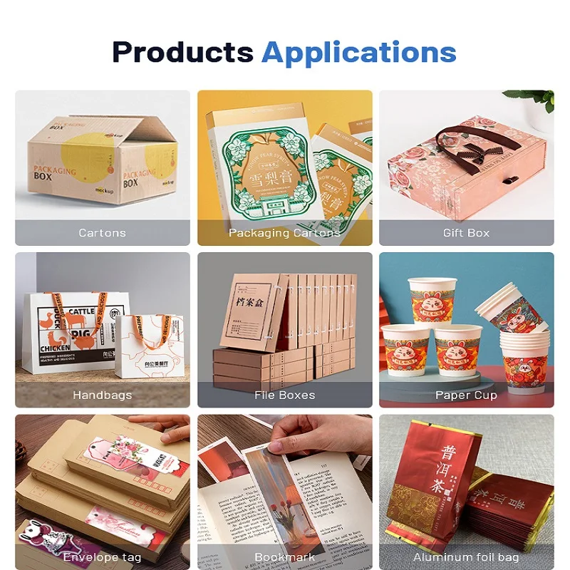 Digital One Pass Printing Machine Customized Pizza Box Printer Folded Paper Box Printing carton one pass printing machine