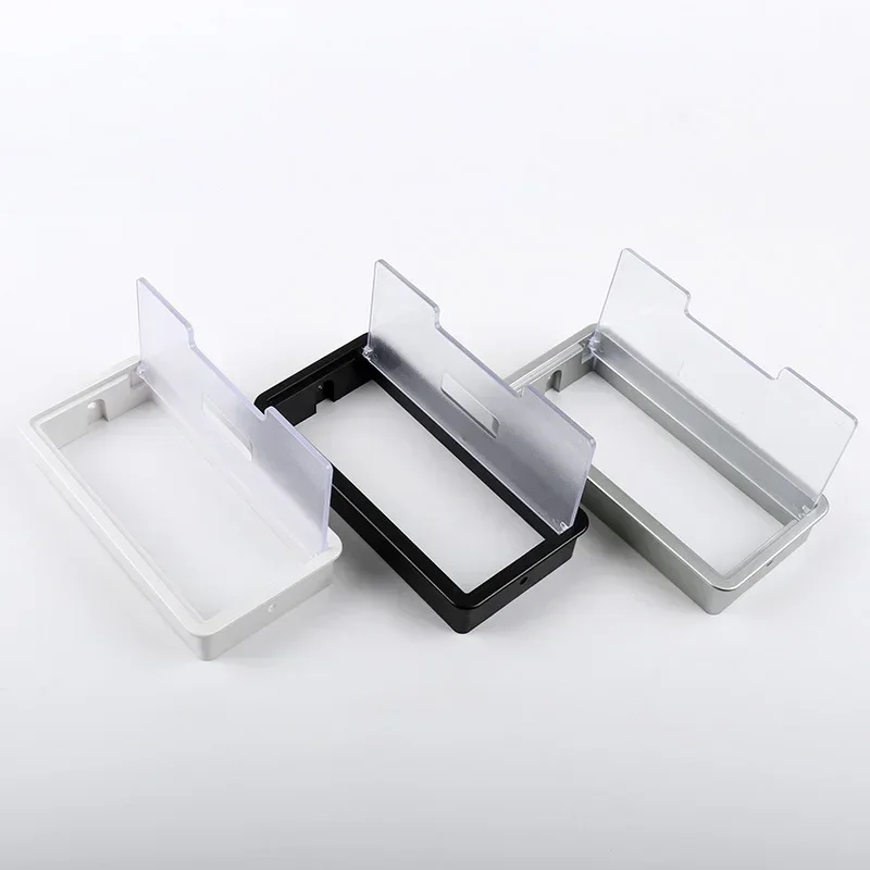 1pcs Wire Hole Cover Rectangle Cable Grommet Holder Outlet For Office Table Home Bank Computer Desk Furniture Hardware 160*80MM