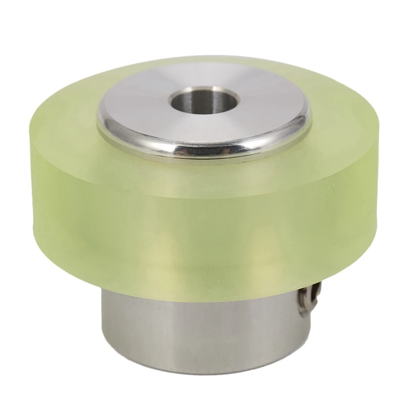 6X 100mm Aluminum Polyurethane Industrial Encoder Wheel Measuring Wheel for Measuring Rotary Encoder