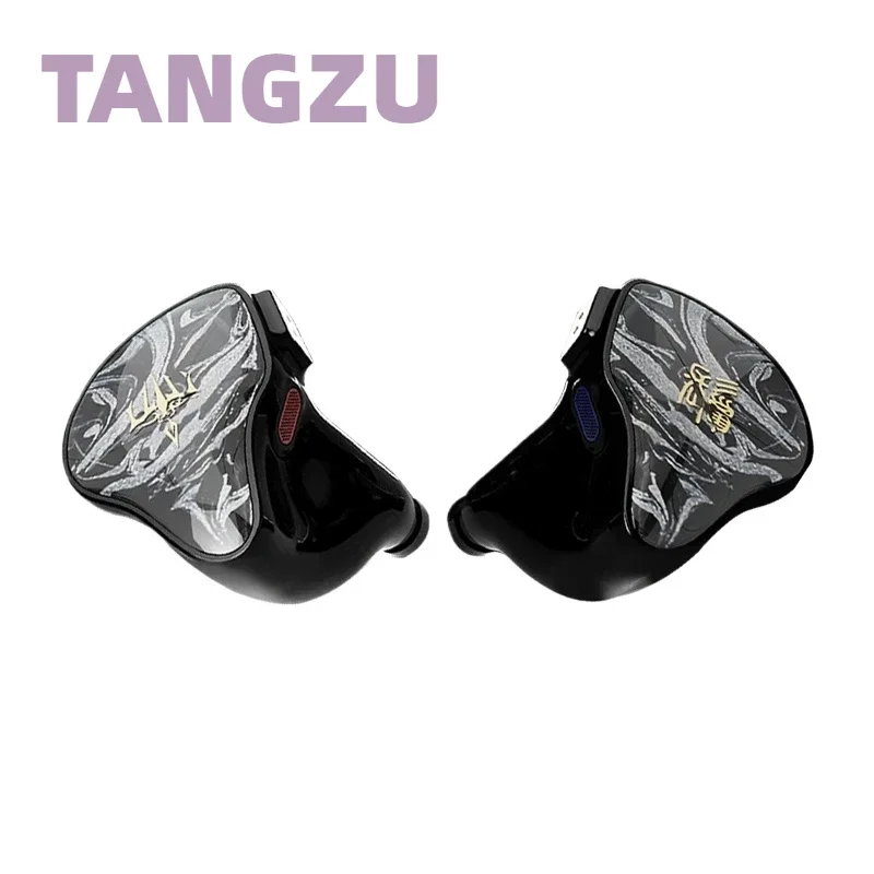 TANGZU BAJIE 1DD+4BA+1EST+1BC Hybrid Driver In-Ear Headphone HiFi Music Headset 0.78mm Detachable Cable 4.4mm plug Wried Earbuds