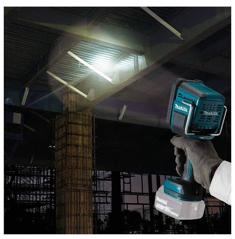 Makita DML812 working light LED rechargeable 18V adjustable hand-held working fluorescent lamp DML812